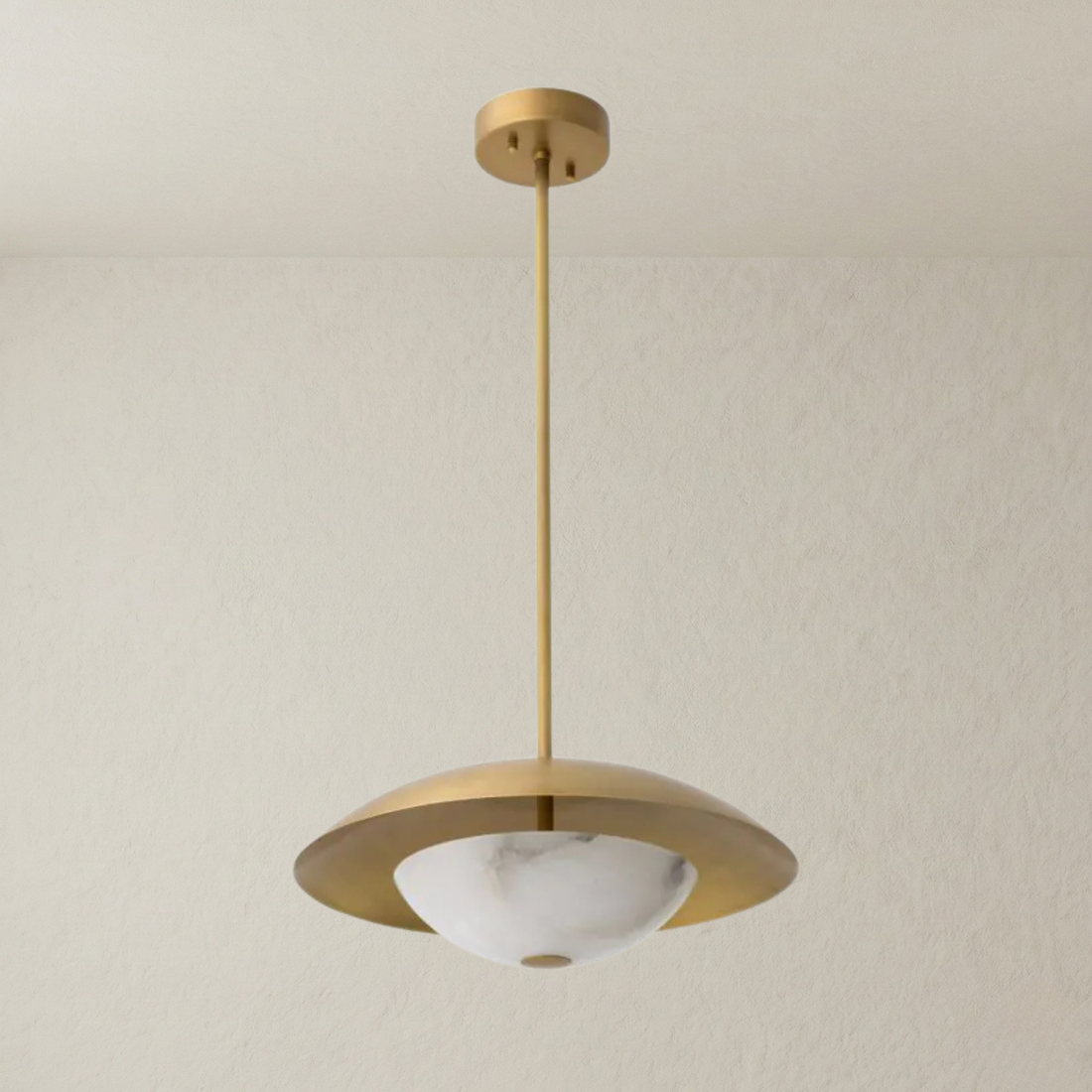 Rivaro Round Alabaster Pendant Light